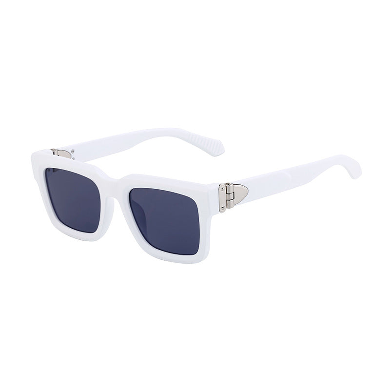 High-End Square Frame Polarized Sunglasses for Men – Luxury Style, UV Protection