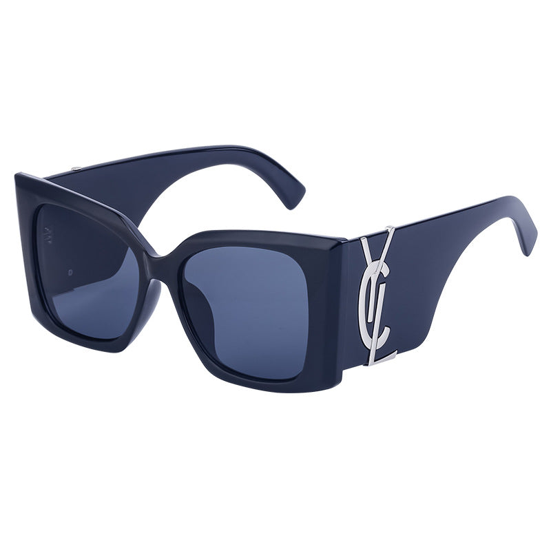 Luxury Cat-Eye Sunglasses for Women – Oversized Fashion Shades with UV Protection