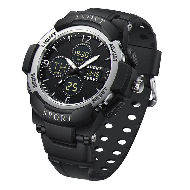 TVOVT 8805 Analog Digital Men's Waterproof Multifunctional Electronic Watch