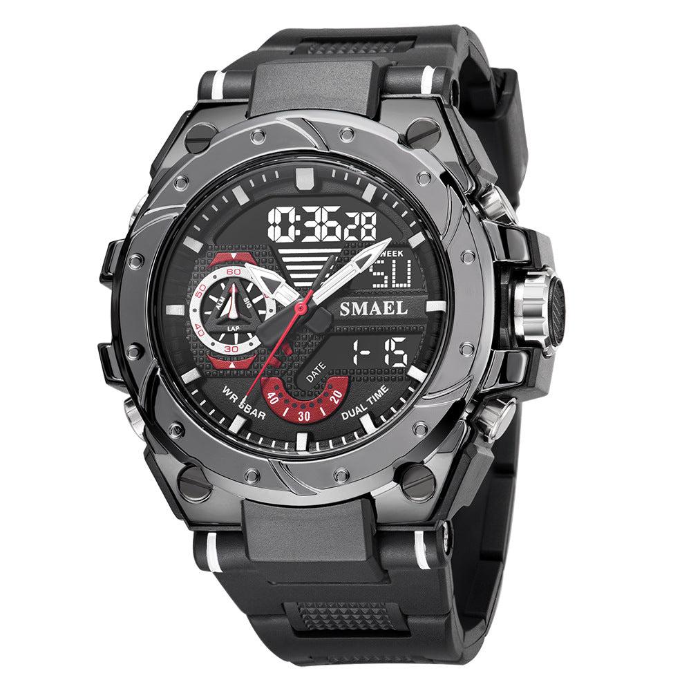 SMAEL Analog Digital Multifunctional Waterproof Watch For Men 8060