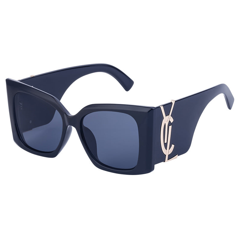 Luxury Cat-Eye Sunglasses for Women – Oversized Fashion Shades with UV Protection