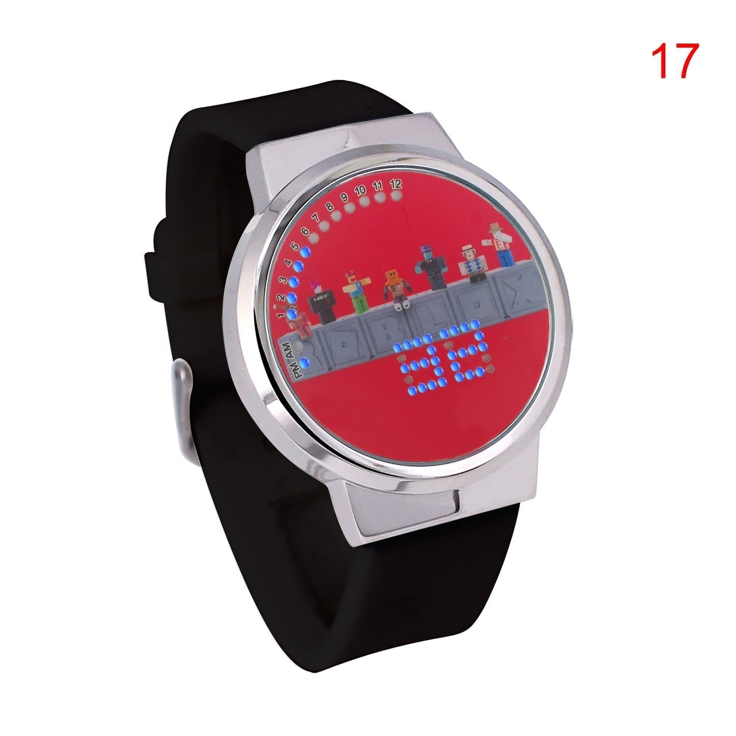 Unisex Roblox-Inspired LED Sports Watch – Waterproof Digital Touchscreen