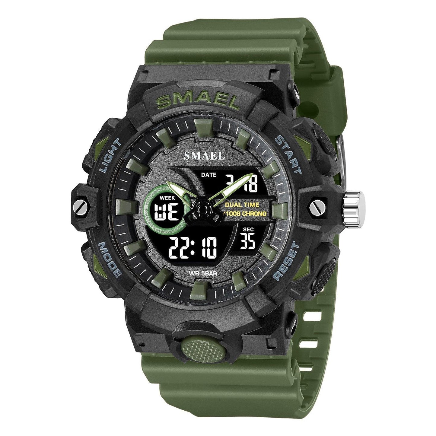 SMAEL Analog Digital Sports Watch For Men 8081