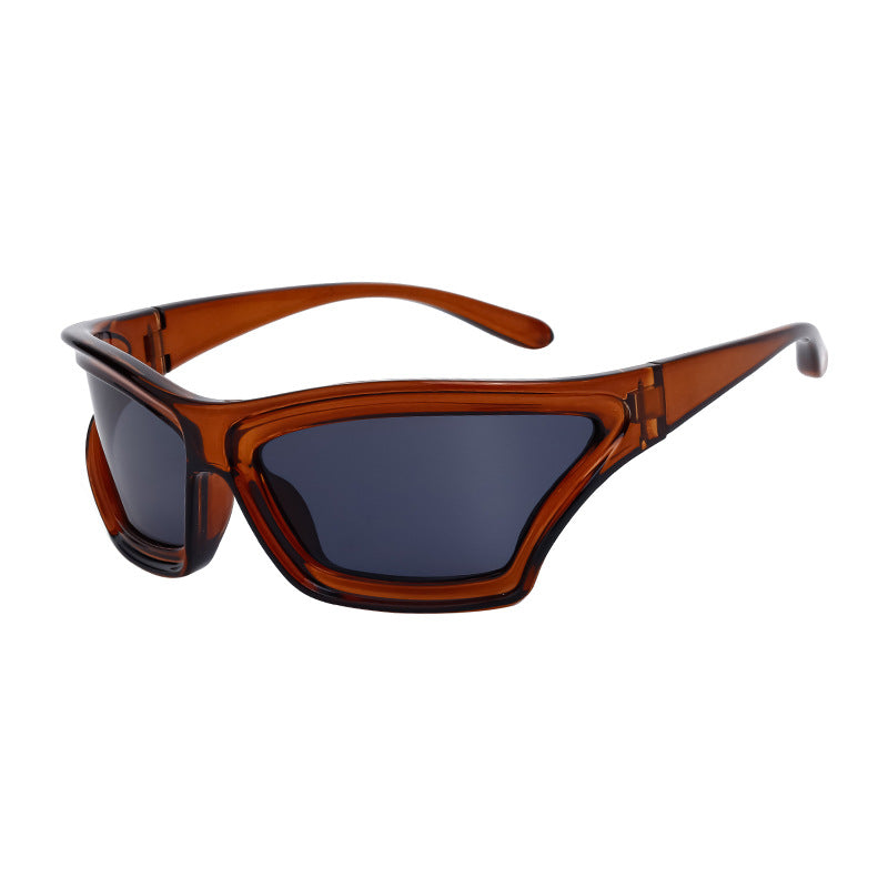 Women's Round Frame Fashion Sunglasses – High-End UV Protection Shades