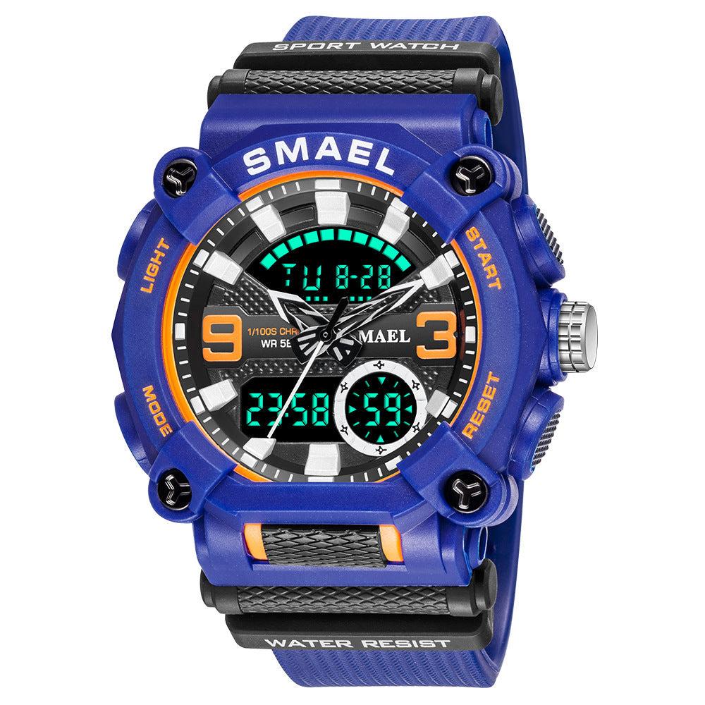 SMAEL Analog Digital Multifunctional waterproof Watch For Men 8052