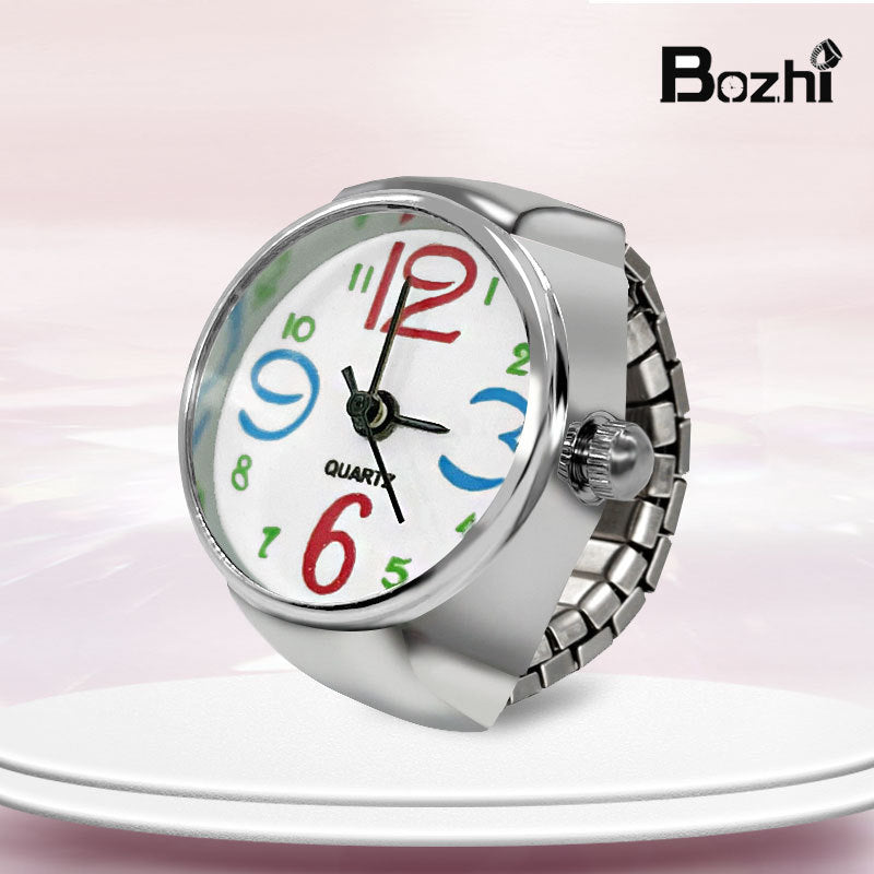 Unisex Ring Watch – Stylish Quartz Finger Watch