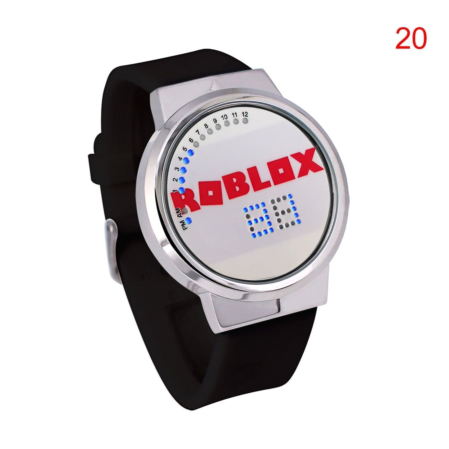 Unisex Roblox-Inspired LED Sports Watch – Waterproof Digital Touchscreen