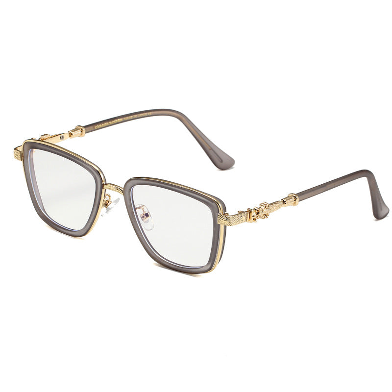 Women's Retro Square Sunglasses – Fashion UV400 Full Frame, Non-Polarized