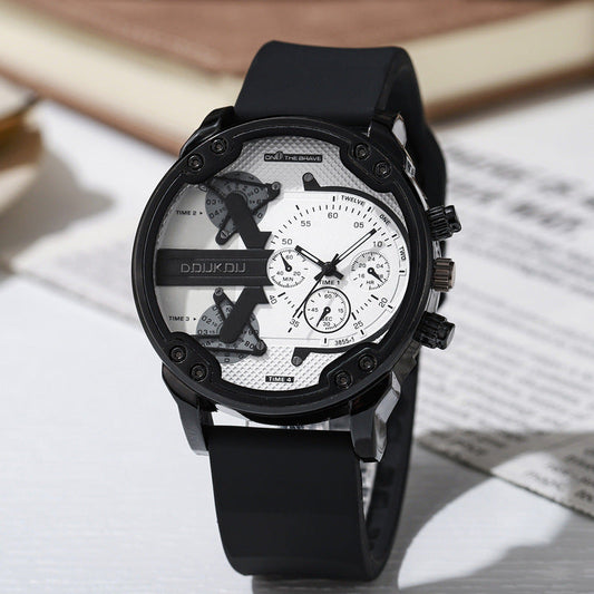 Men’s Multifunction Quartz Watch – Bold Waterproof Design