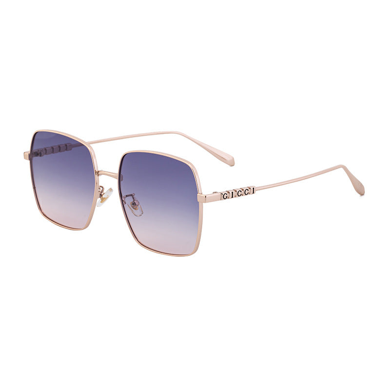 Premium Square-Frame Sunglasses – High-End Polarized Shades