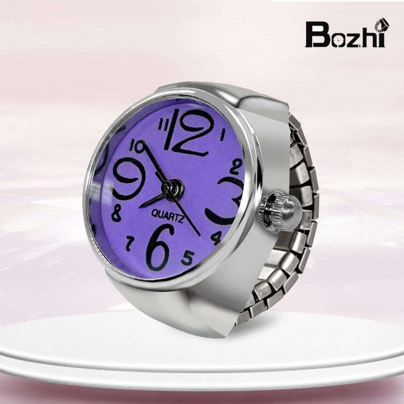 Unisex Ring Watch – Stylish Quartz Finger Watch