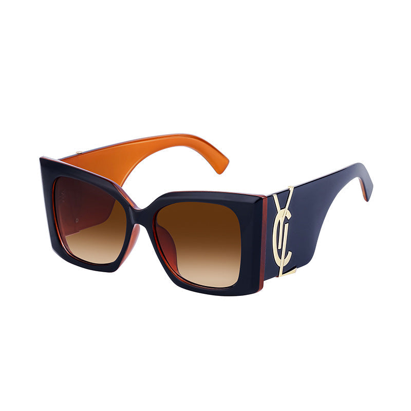 Luxury Cat-Eye Sunglasses for Women – Oversized Fashion Shades with UV Protection