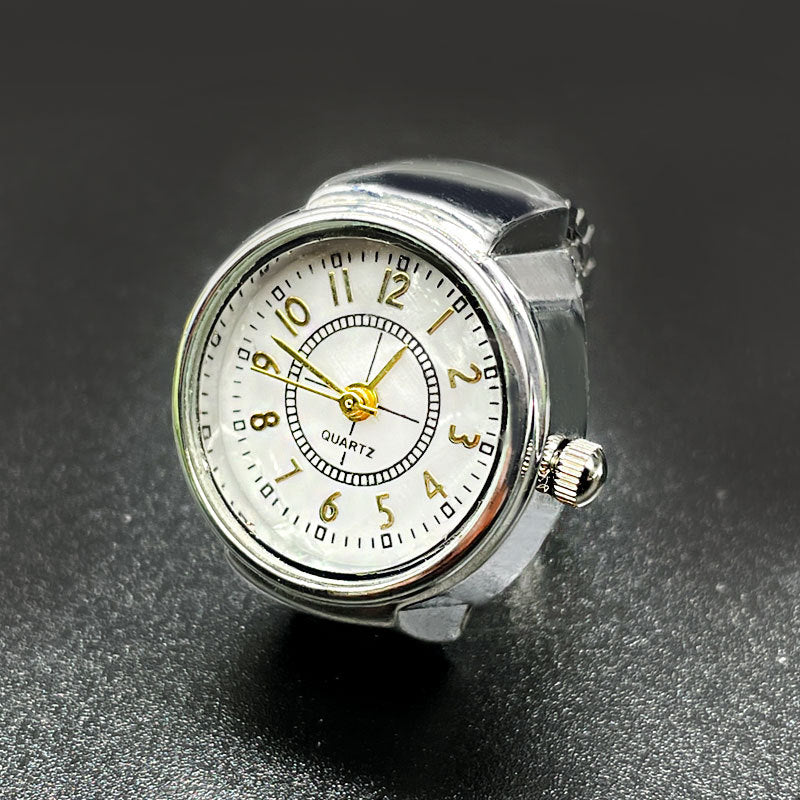 Classic Ring Watch – Stylish Quartz Finger Watch