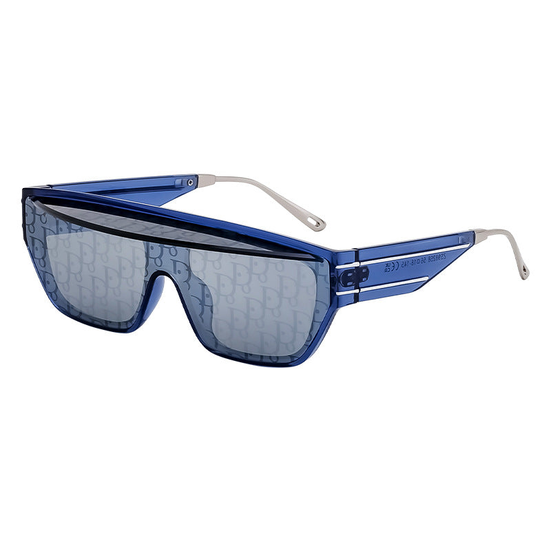 Fashion Square Frame Sports Sunglasses for Women – Trendy UV Protection Shades