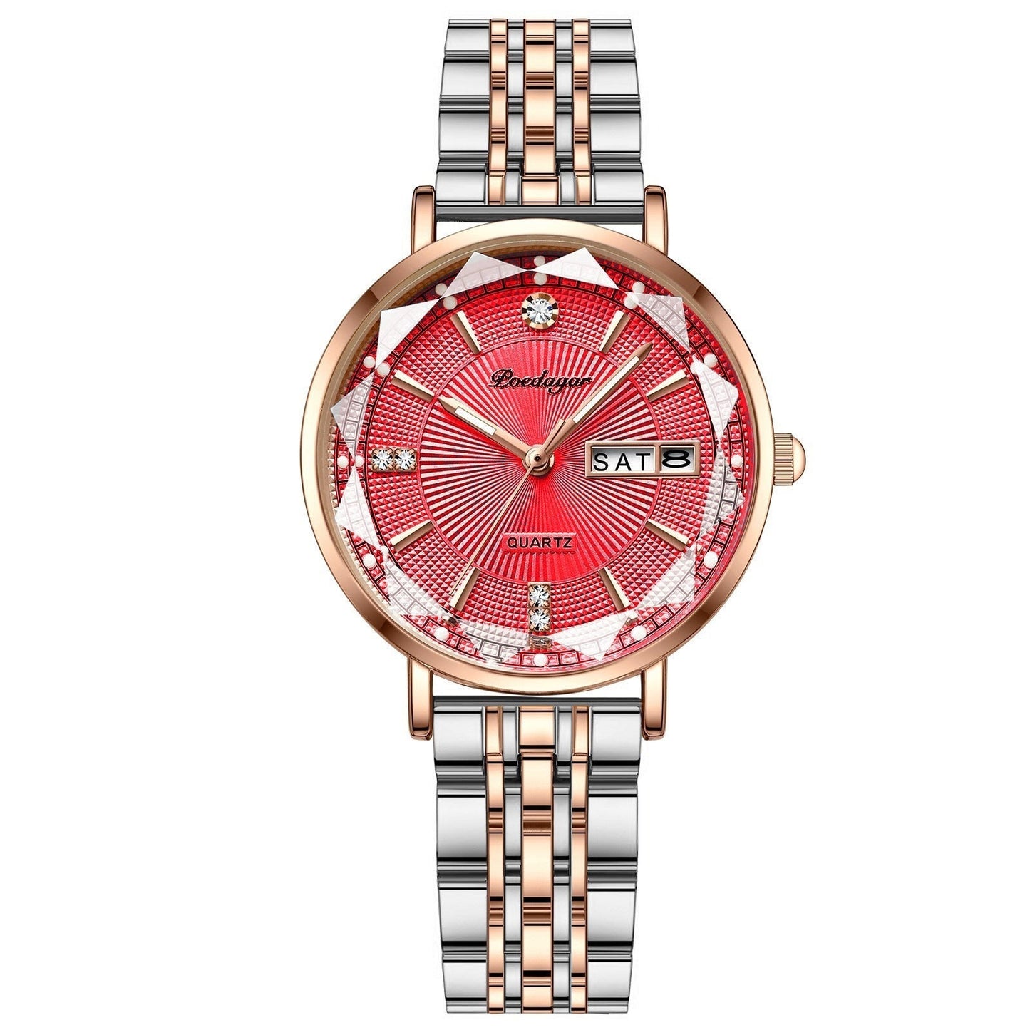 Women's Luminous Quartz Watch with Calendar