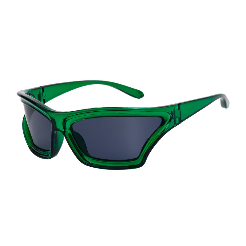 Women's Round Frame Fashion Sunglasses – High-End UV Protection Shades