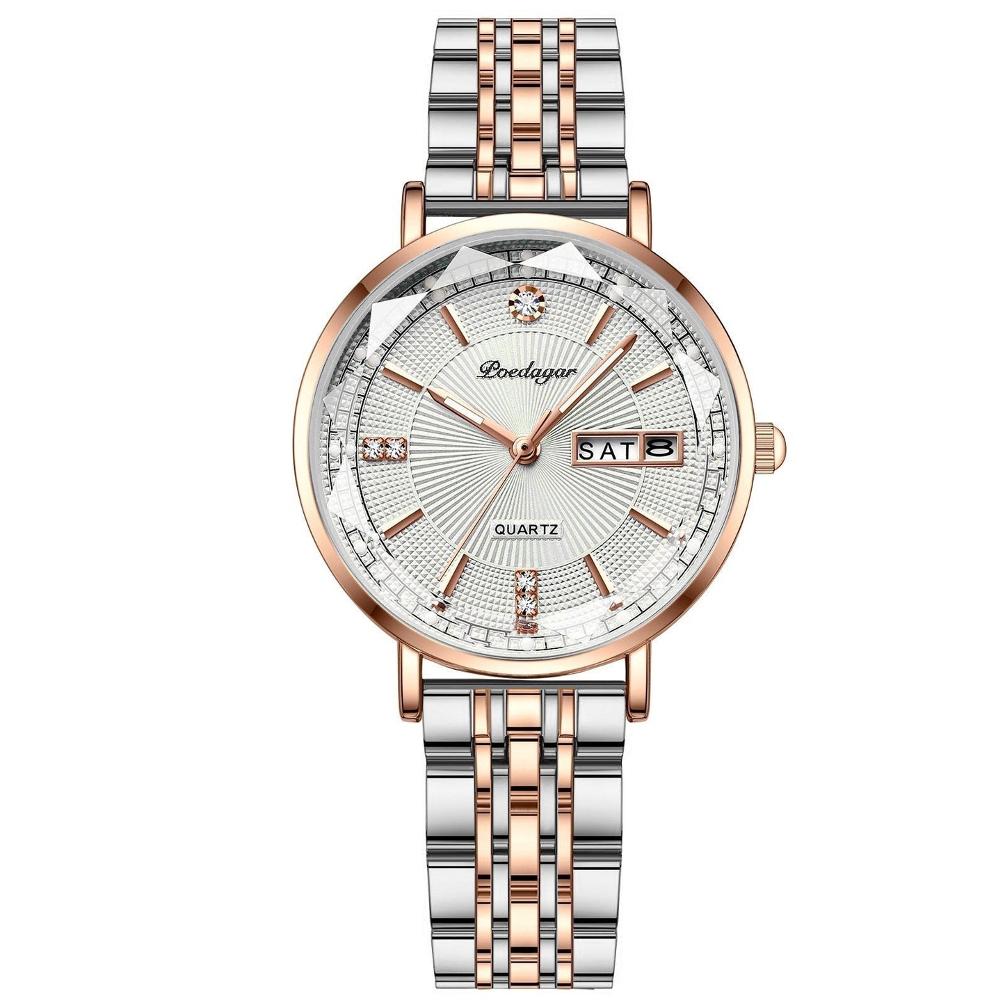 Women's Luminous Quartz Watch with Calendar