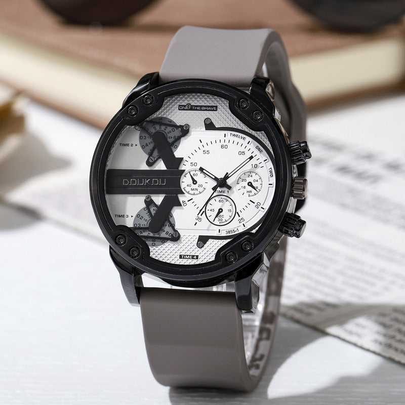 Men’s Multifunction Quartz Watch – Bold Waterproof Design