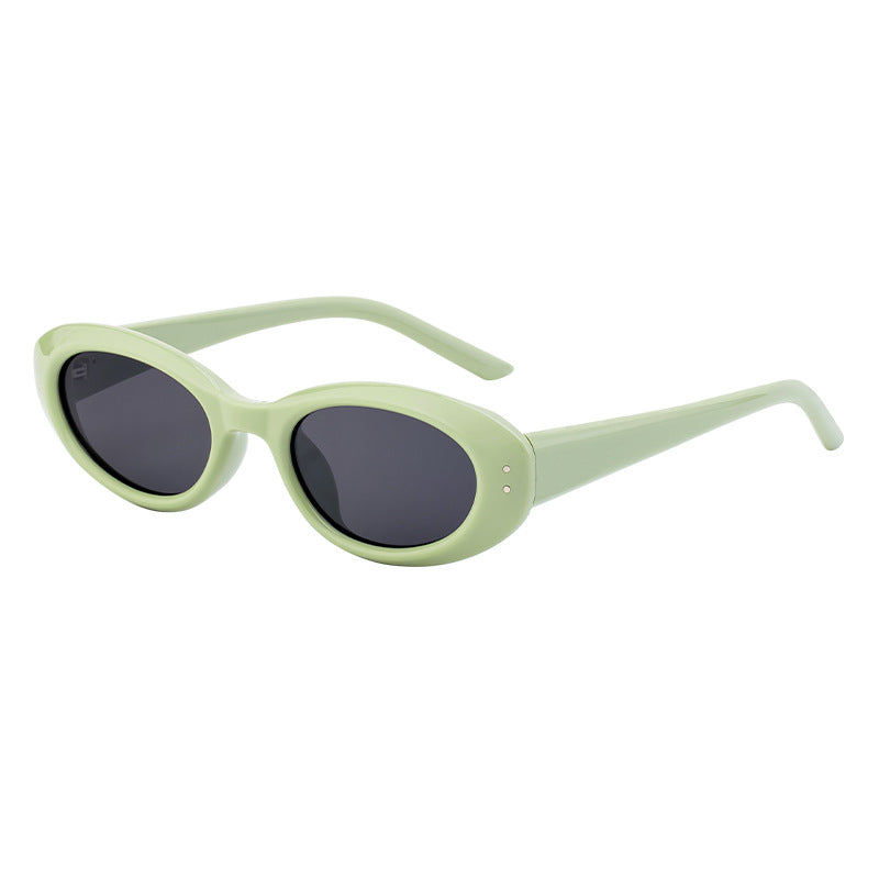 Trendy Small Frame Polarized Sunglasses for Women – Fashionable Korean Street Style
