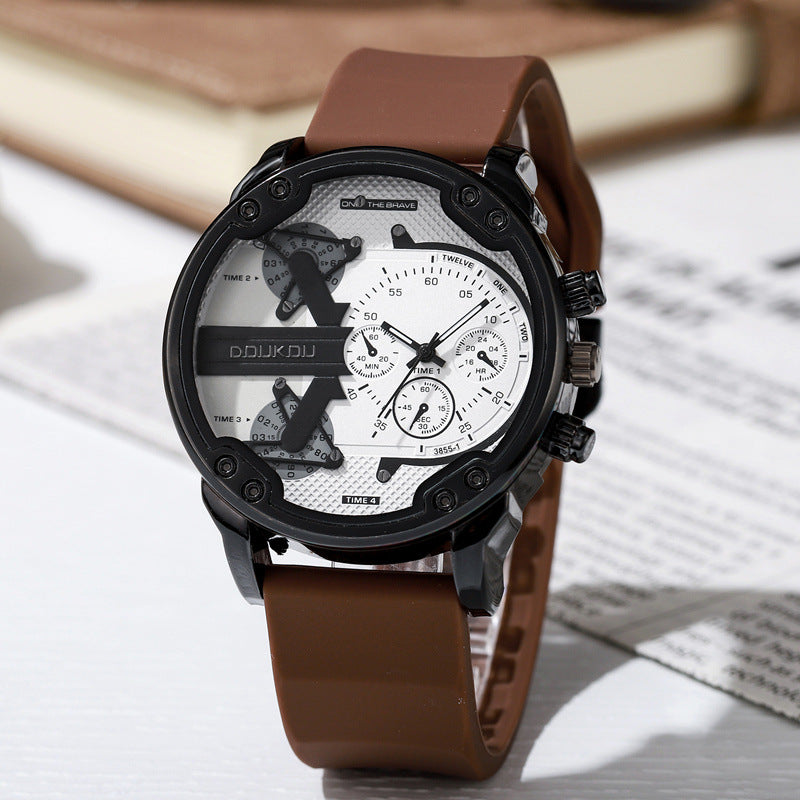 Men’s Multifunction Quartz Watch – Bold Waterproof Design