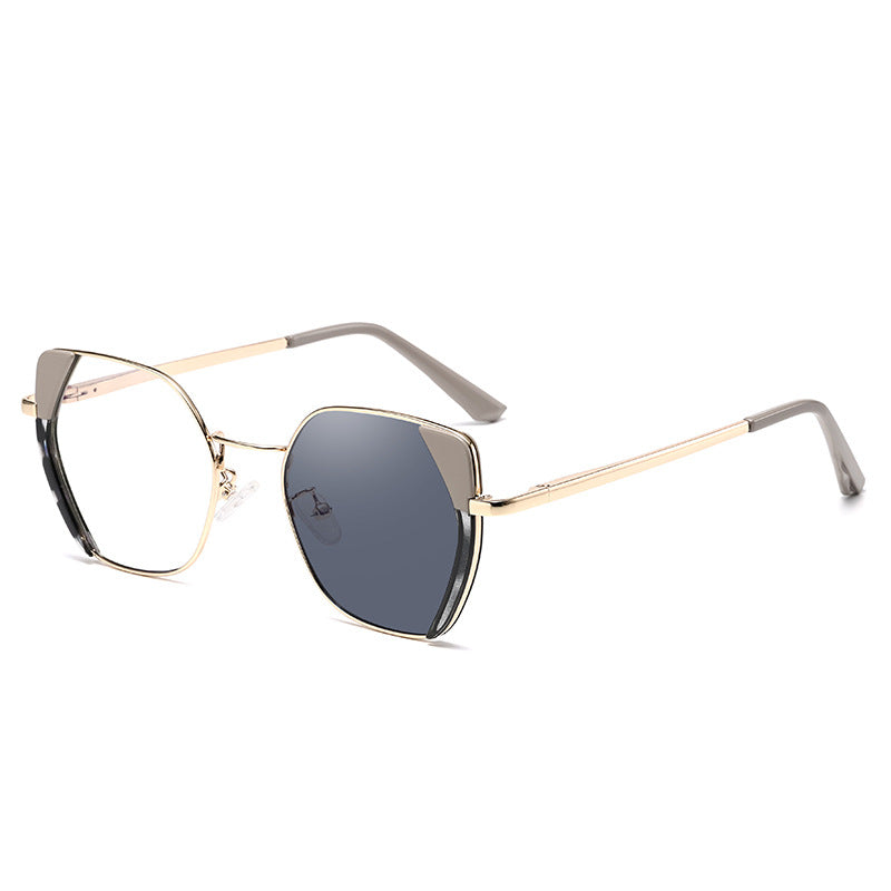 Women's Cat Eye Blue Light Glasses – Color-Changing Optical Frames