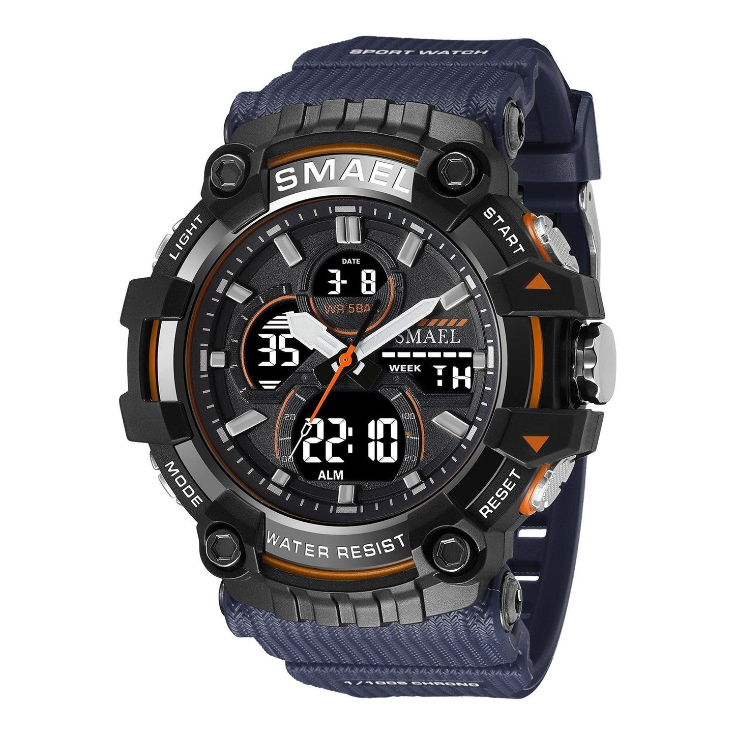 SMAEL Analog Digital Sports waterproof Watch For Men 8079
