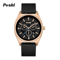 Women’s Fashion Quartz Watch – Waterproof Silicone Strap, Calendar Display