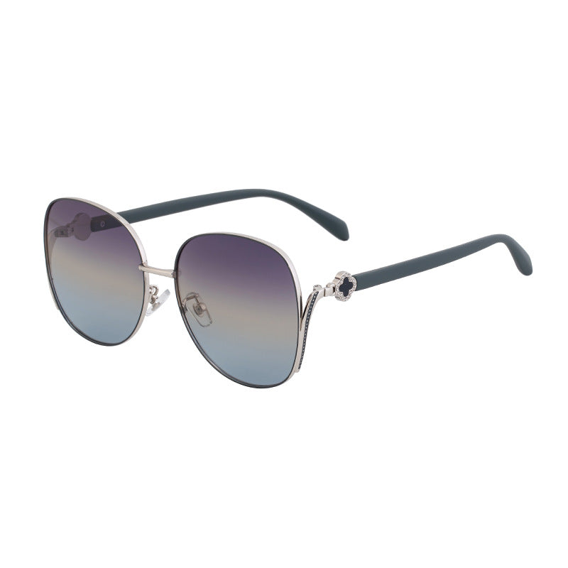 Square Frame Polarized Sunglasses for Women – High-End Outdoor Fashion Glasses