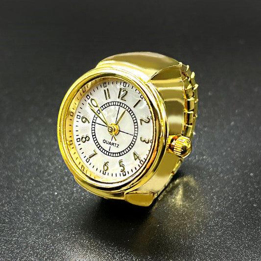 Classic Ring Watch – Stylish Quartz Finger Watch