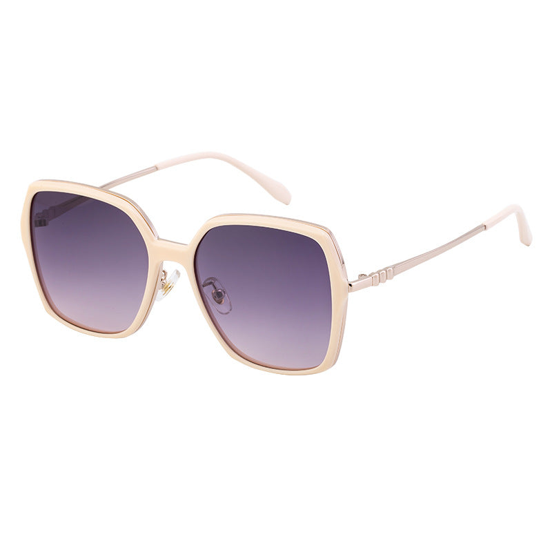 Trendy Square Polarized Sunglasses for Women – UV Protection