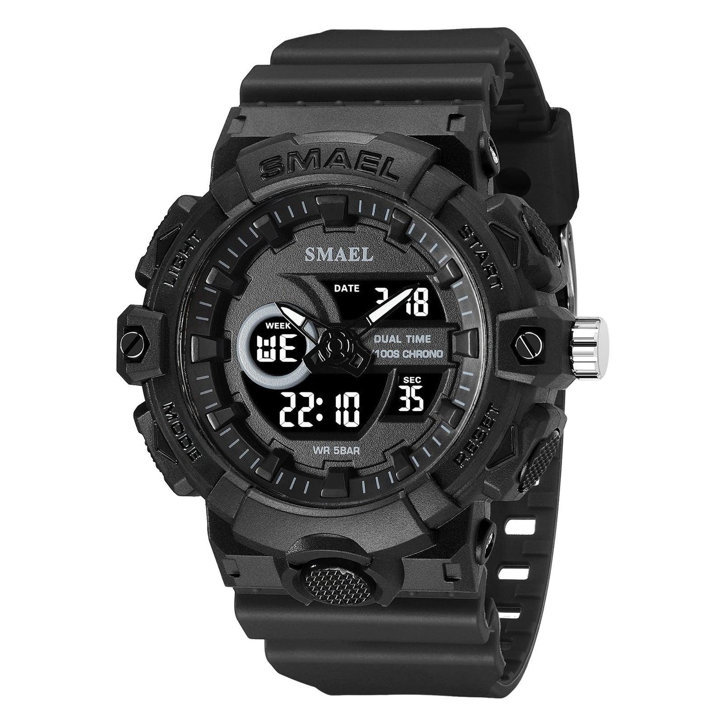 SMAEL Analog Digital Sports Watch For Men 8081