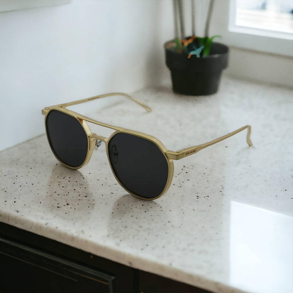 Stylish Alloy Frame Pilot Sunglasses For Unisex-SunglassesCraft
