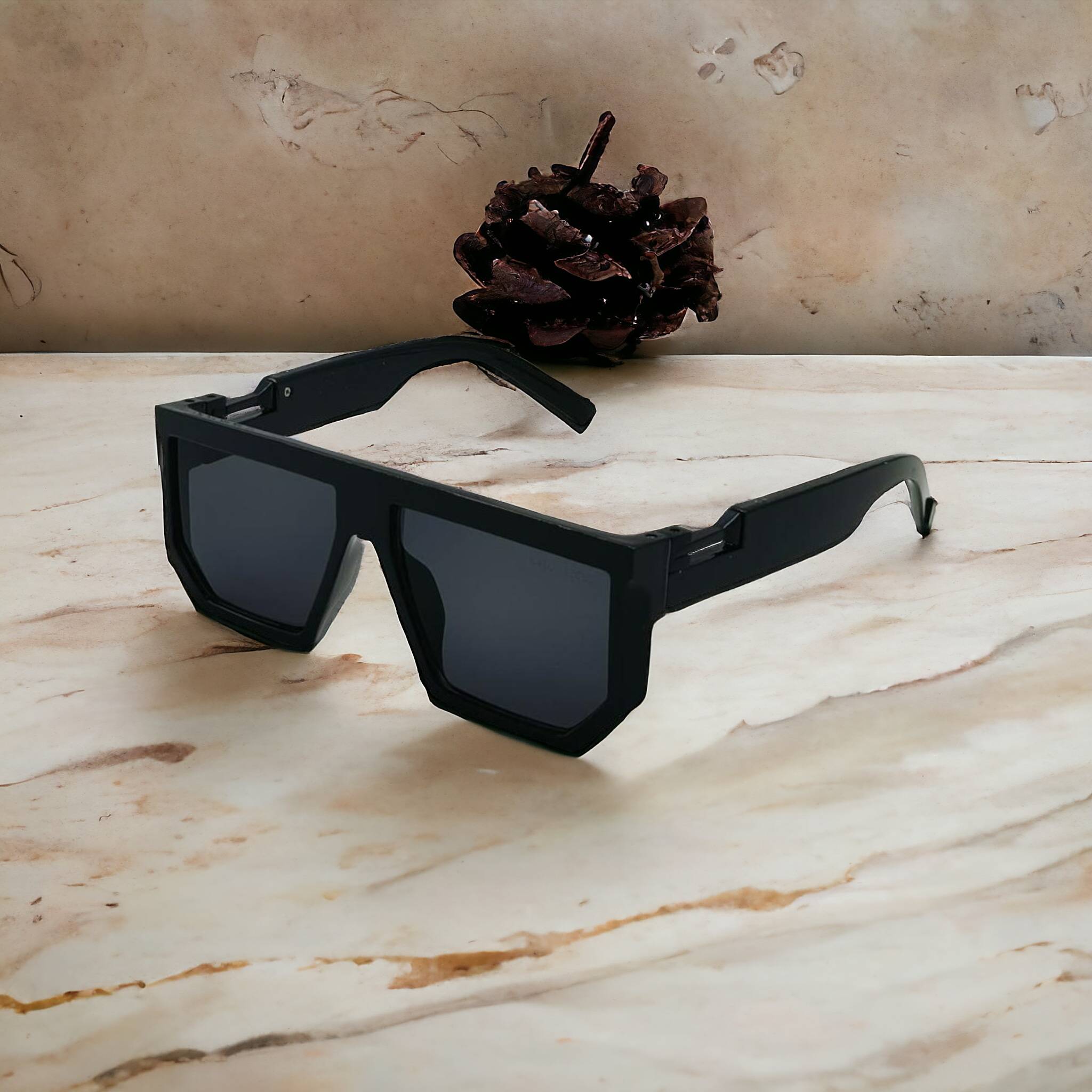 Fashion Brand Retro Punk Square Jelly Color Sunglasses For Unisex-SunglassesCraft