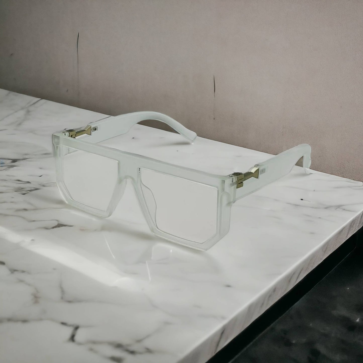 Fashion Brand Retro Punk Square Jelly Color Sunglasses For Unisex-SunglassesCraft