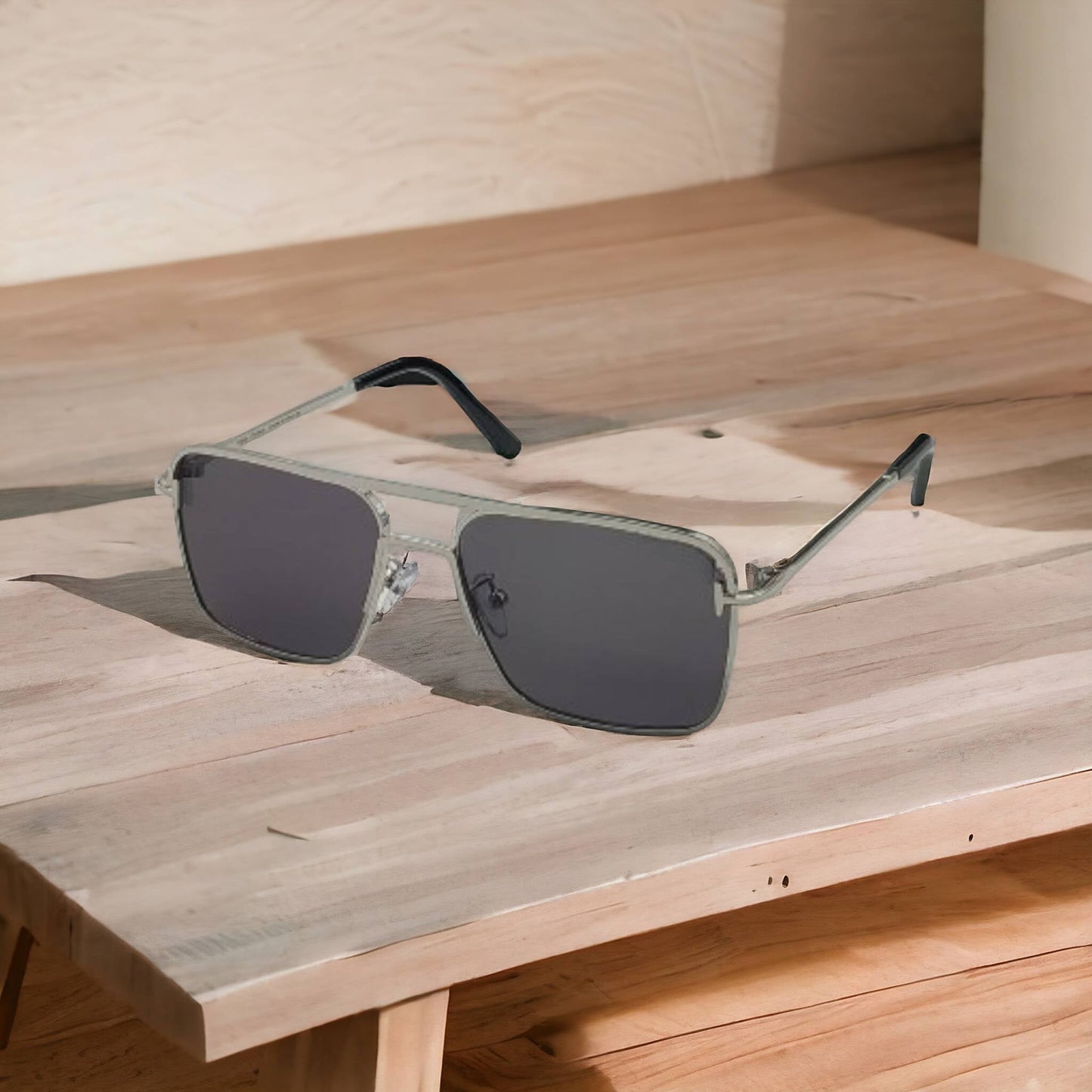 Classic Small Square Shape Vintage Korean Sunglasses For Unisex-SunglassesCraft