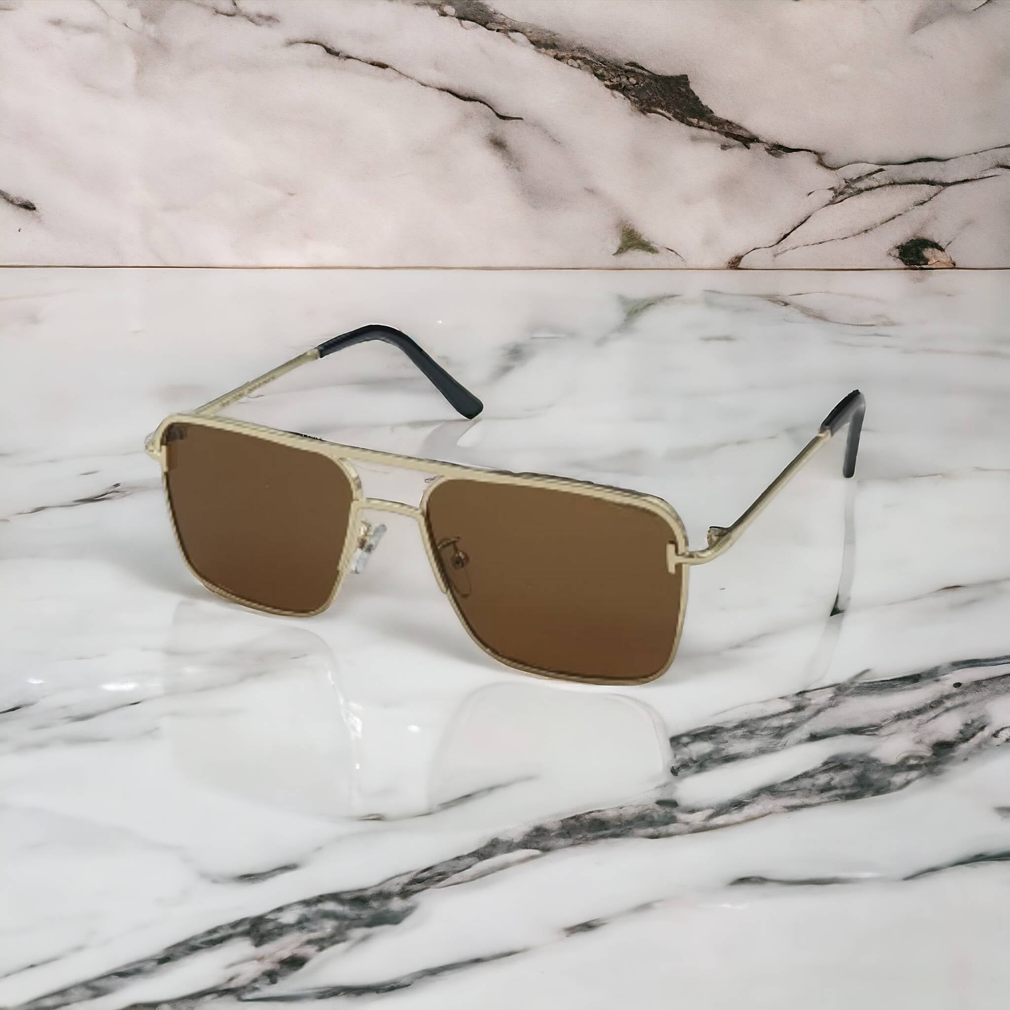 Classic Small Square Shape Vintage Korean Sunglasses For Unisex-SunglassesCraft