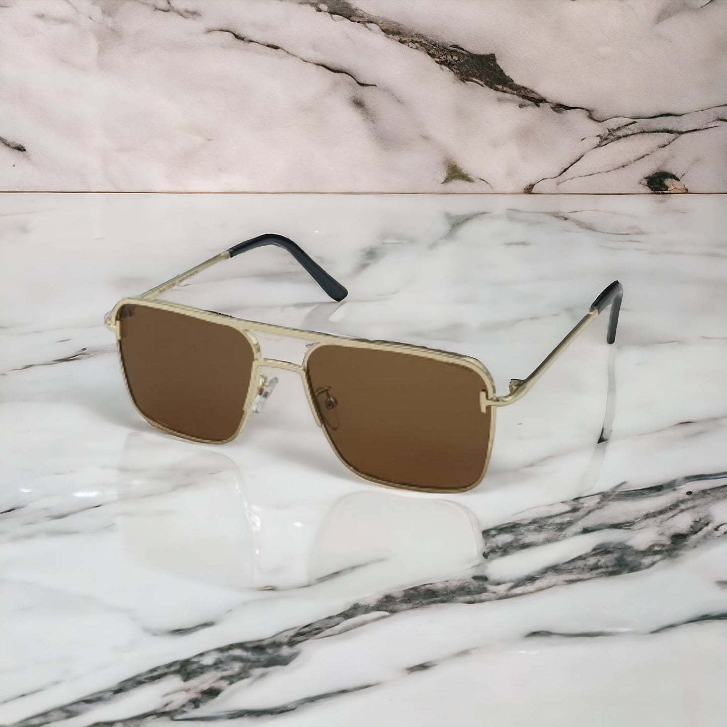 Classic Small Square Shape Vintage Korean Sunglasses For Unisex-SunglassesCraft