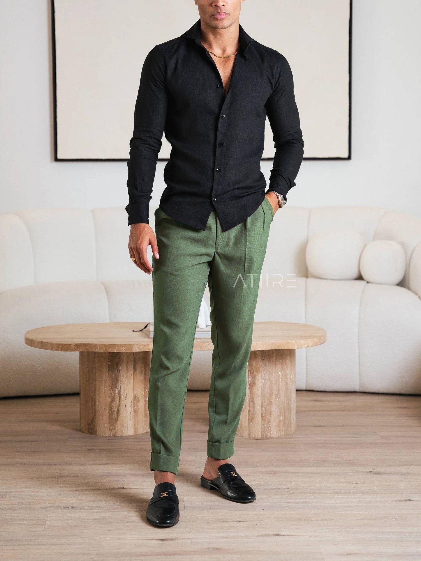 PISTA SIGNATURE ITALIAN GURKHA PANTS BY ATIIRE