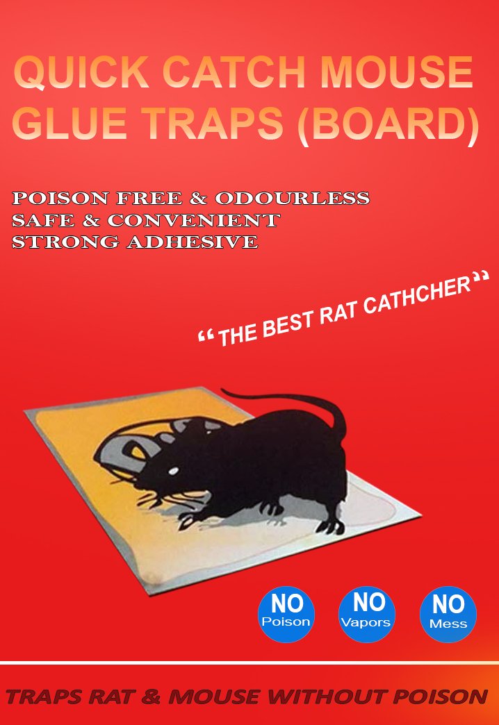 Red Mice Glue Traps (1pc)