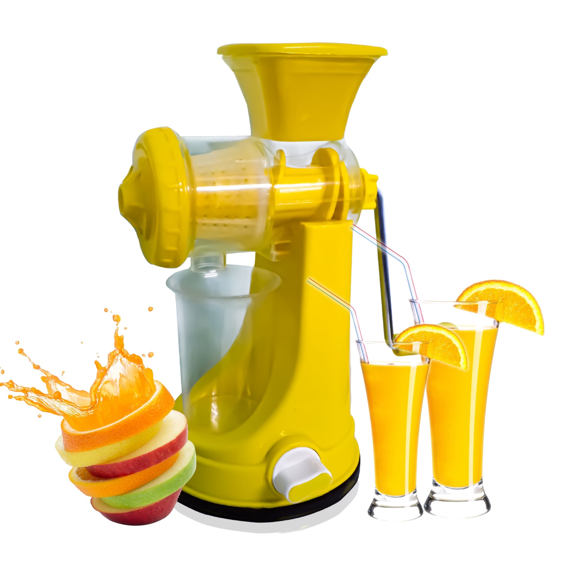 Royal Juicer Manual Juicer for Fruits (Multi Color)