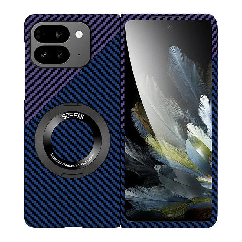 Magnetic Shockproof Case with Stand For Google Pixel 9 Pro Fold