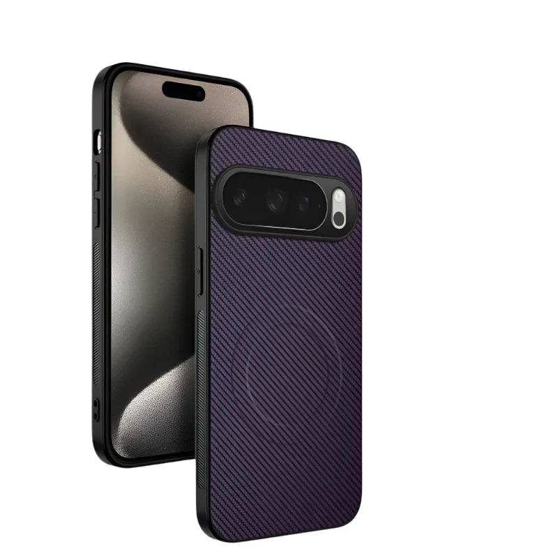 Carbon Fiber Magnetic Case For Pixel Series