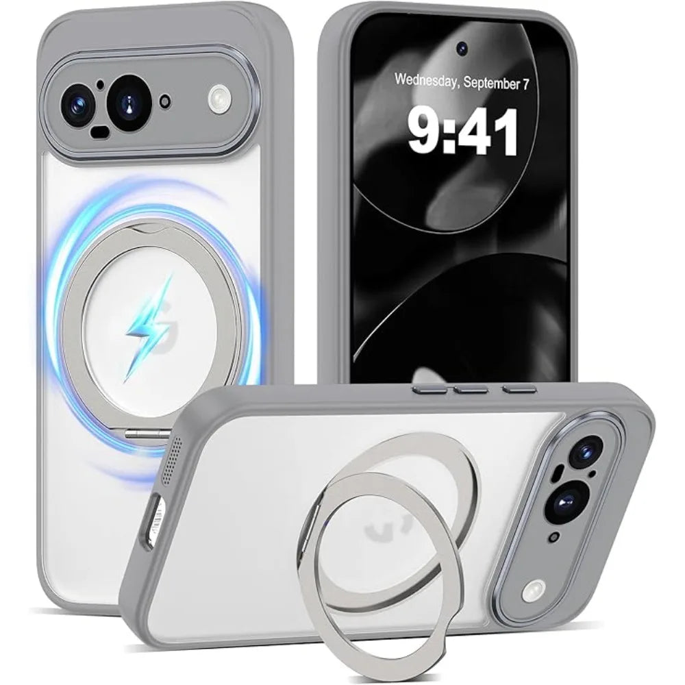 360°Magnetic Ring Stand Case