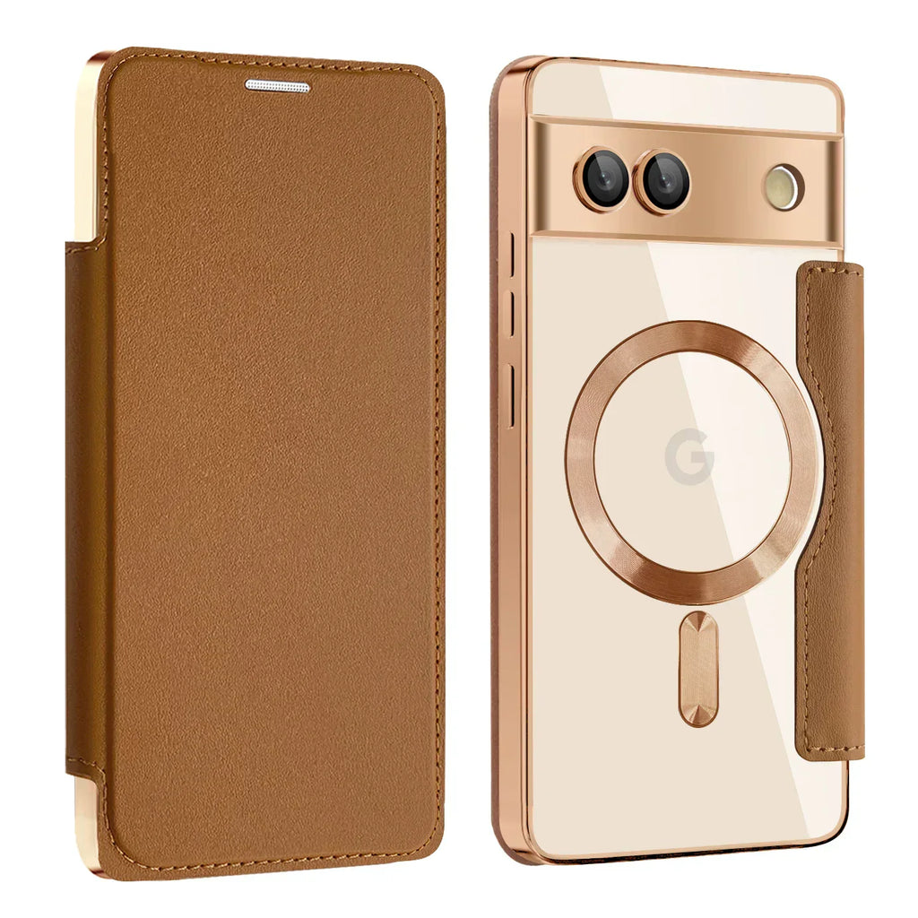 Leather Magsafe Wallet Case with Card Slot