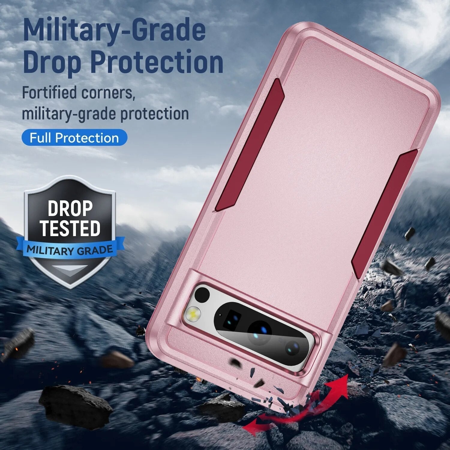 Shcokproof Matte Case for Google Pixel 8 Series