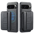 Leather Case with Detachable Magnetic Wallet For Pixel Series