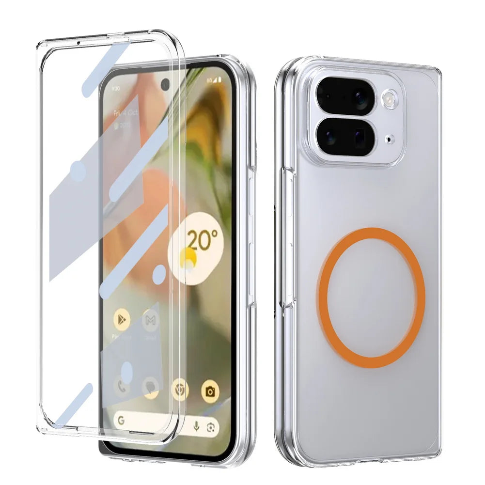 Pixel 10 Pro Fold Clear Magnetic Case