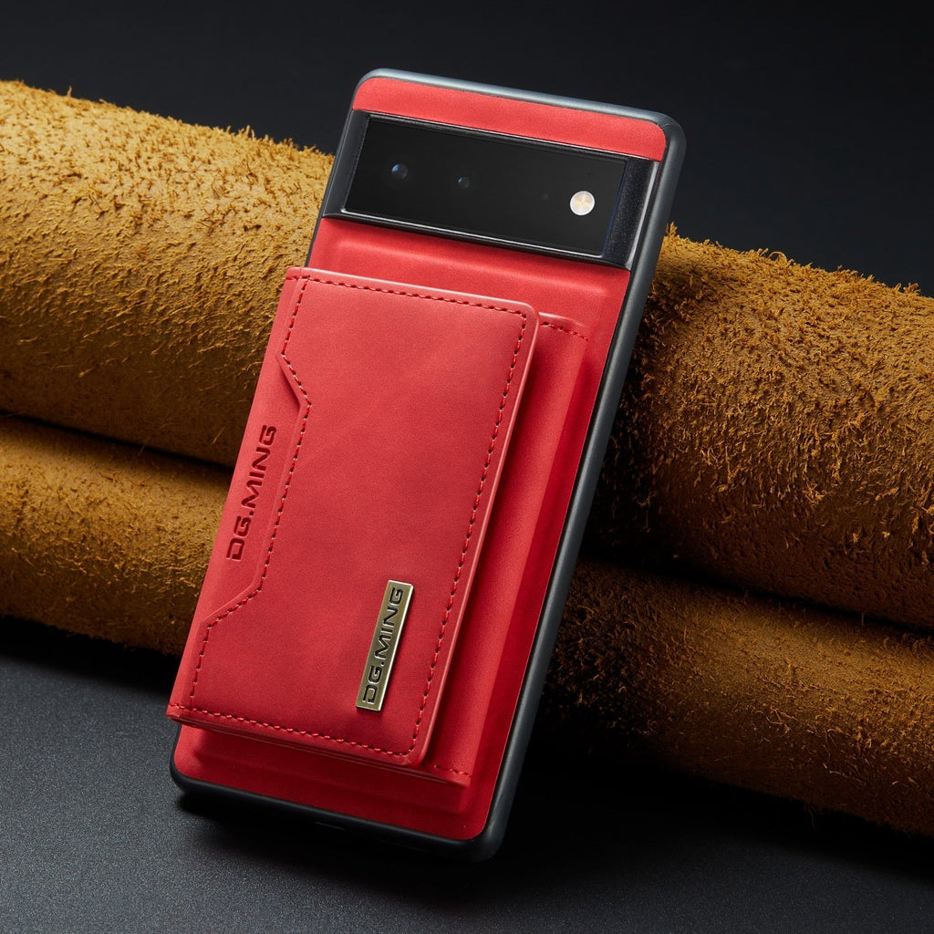 2 In 1 Detachable Card Pocket Magnetic Wallet Case for Google Pixel 7 Series