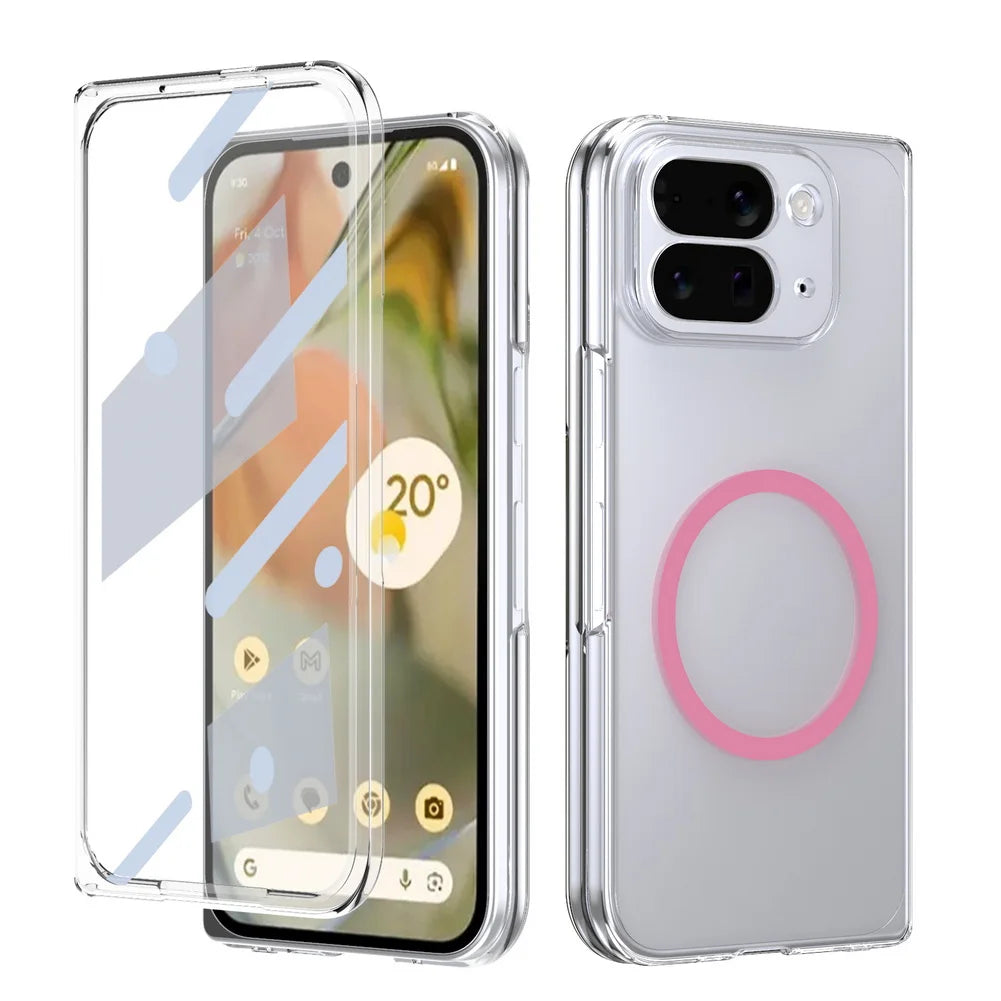 Pixel 10 Pro Fold Clear Magnetic Case