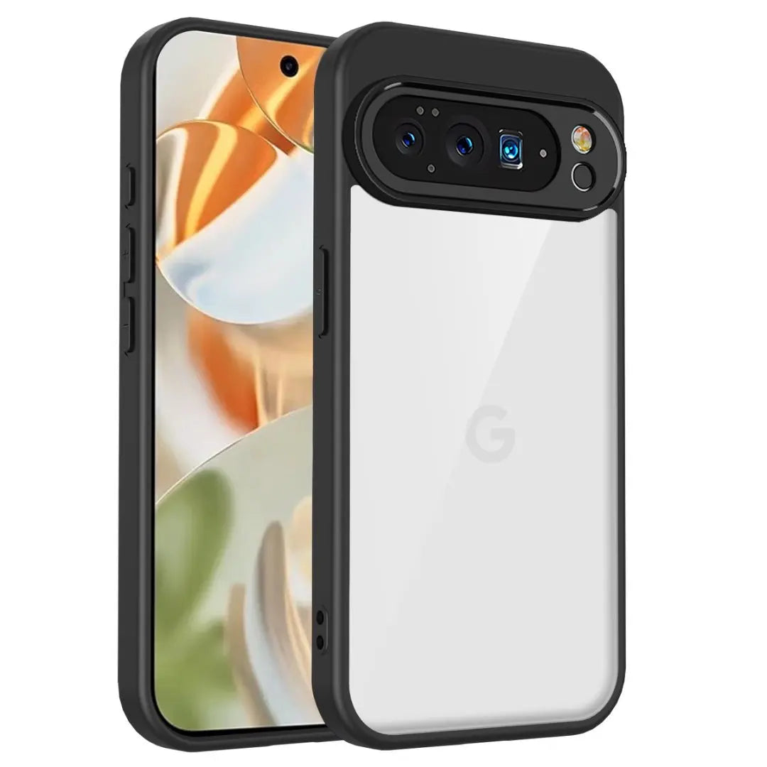 Clear Hybrid Case with Shockproof Bumper